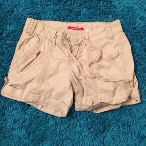 Khaki Cargo Shorts
